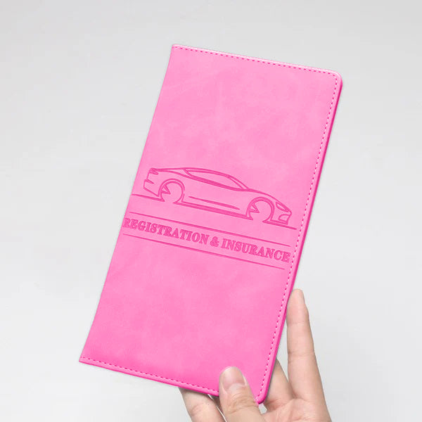 Car License & Registration Holder