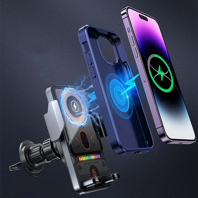 ⏳Time-Limited Special⏰New Wireless Fast Charging Car Mount (2026)