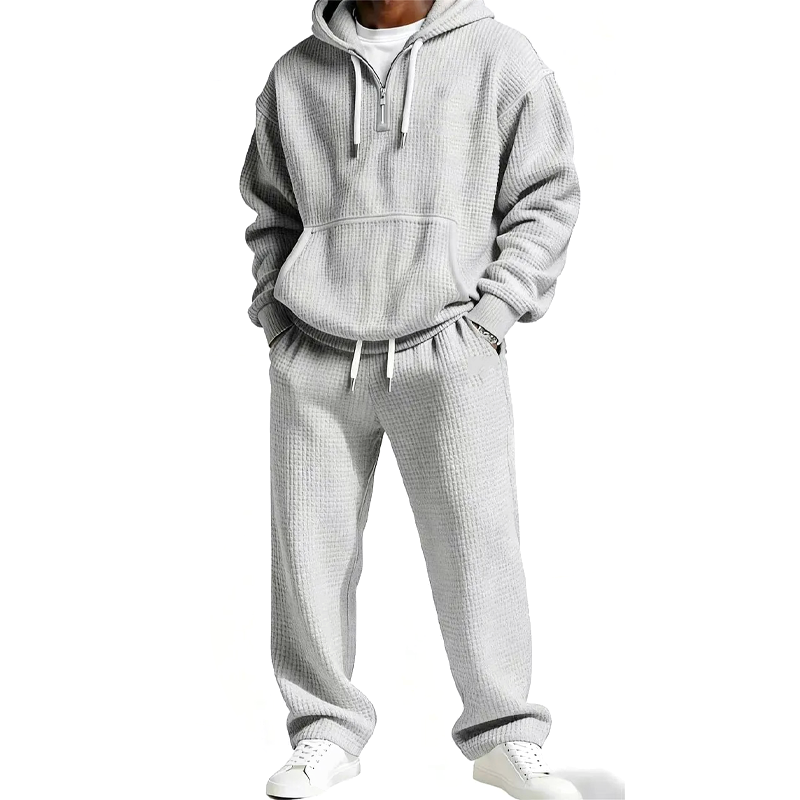 Men's Hooded Pullover & Sweatpants Set【FREE SHIPPING】