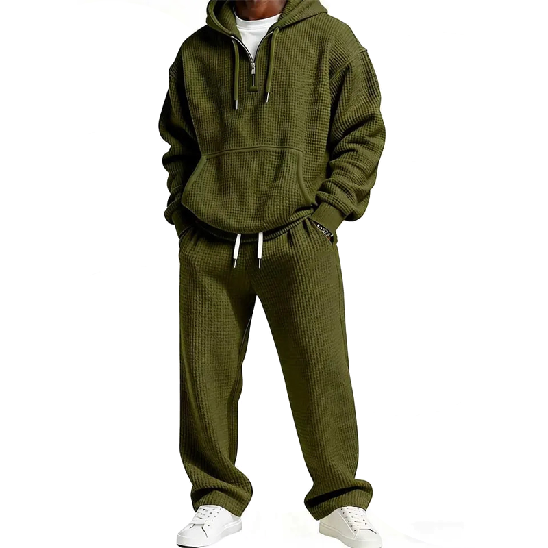 Men's Hooded Pullover & Sweatpants Set【FREE SHIPPING】