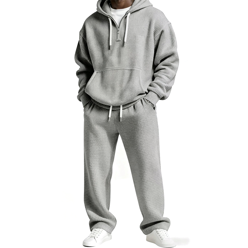Men's Hooded Pullover & Sweatpants Set【FREE SHIPPING】