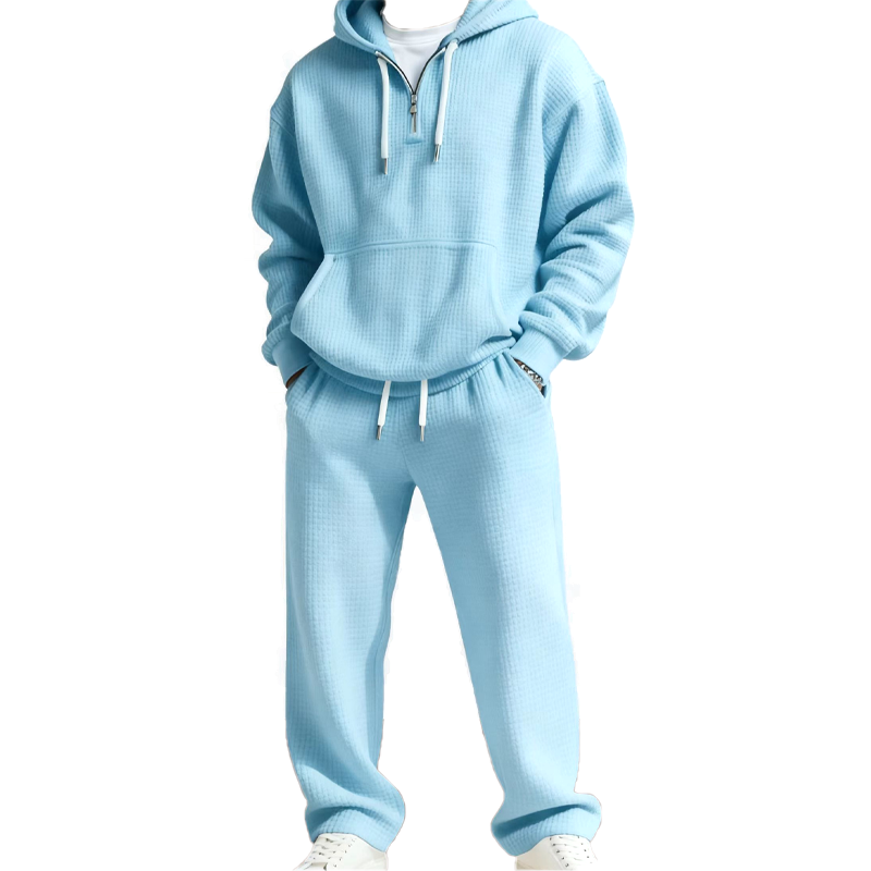 Men's Hooded Pullover & Sweatpants Set【FREE SHIPPING】