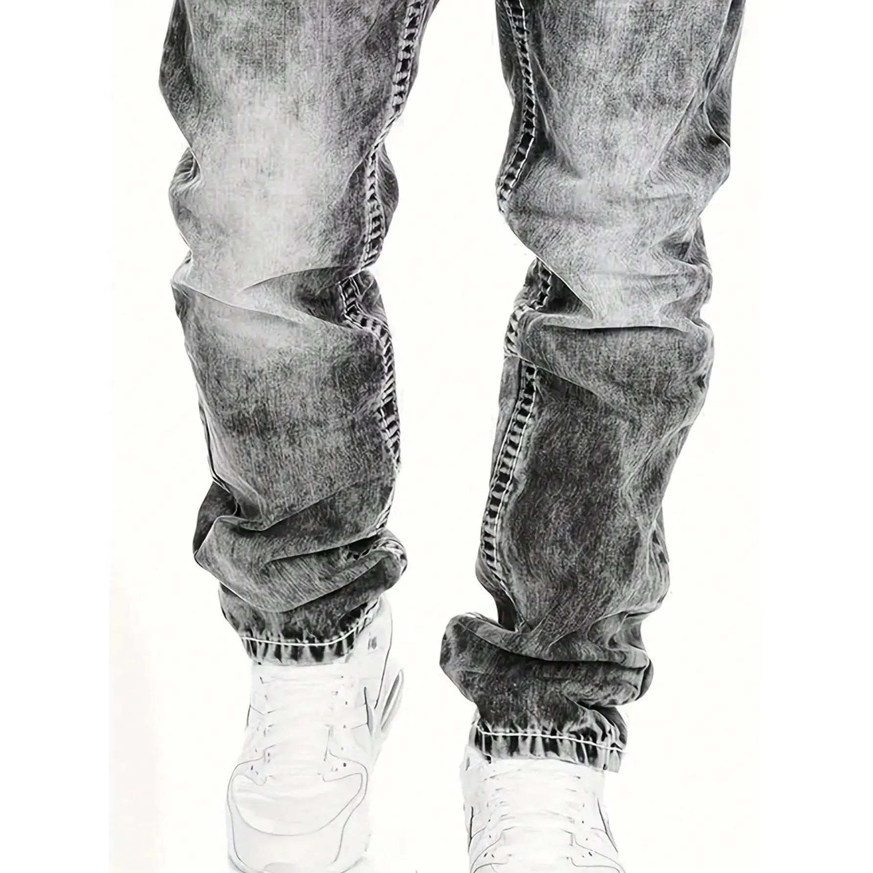 Easy-to-wear summer jeans for men – lightweight stretch fabric, straight cut, versatile and easy to combine ☀️👍