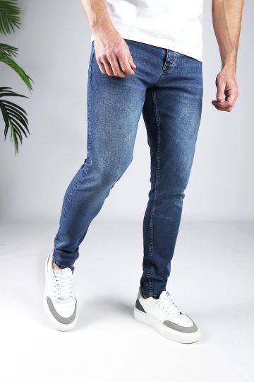 Men's regular fit loose-fit jeans