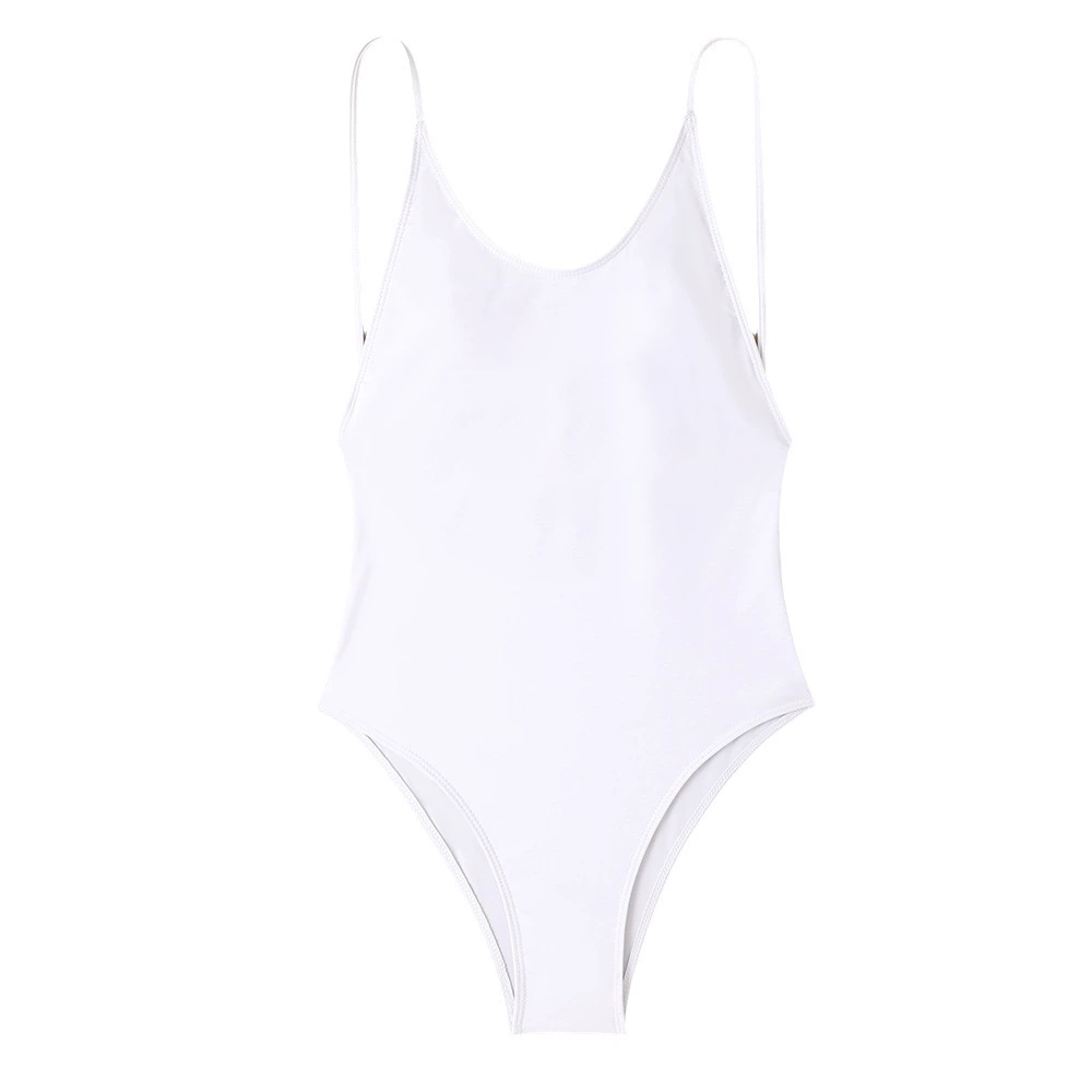 Personalized text custom sling jumpsuit