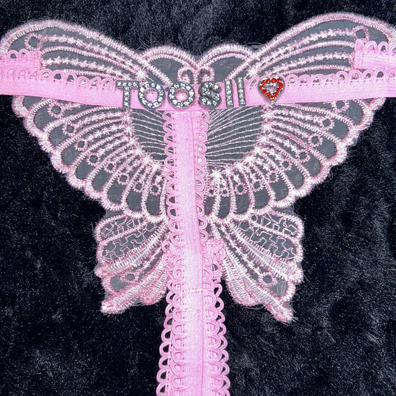 Custom Butterfly Bling Panties