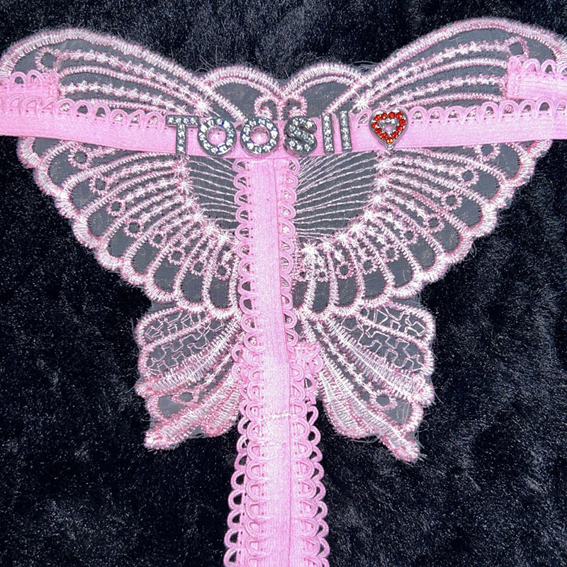 Custom Butterfly Bling Panties