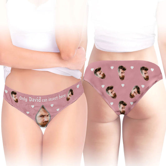 Insert Here - Personalized Women Briefs