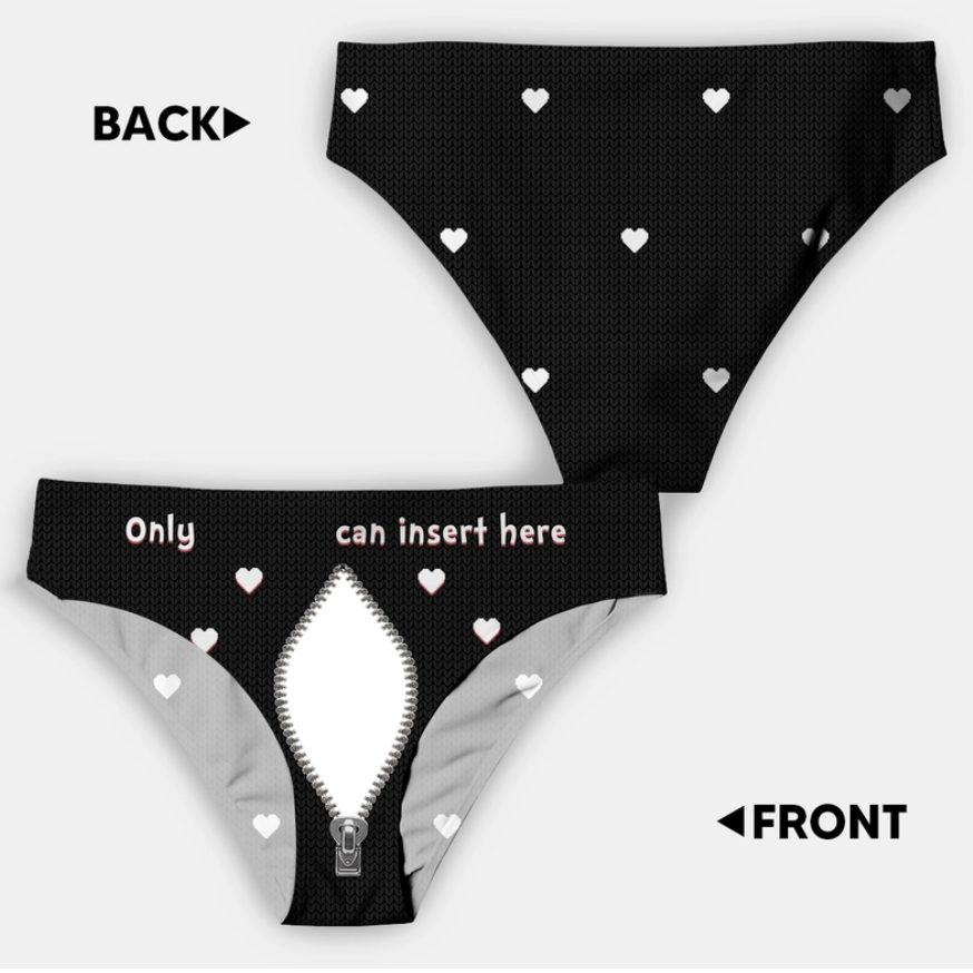 Insert Here - Personalized Women Briefs