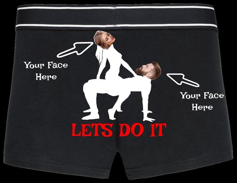 Personalised Funny Custom Face Boxer Shorts