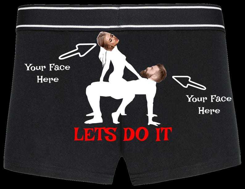 Personalised Funny Custom Face Boxer Shorts