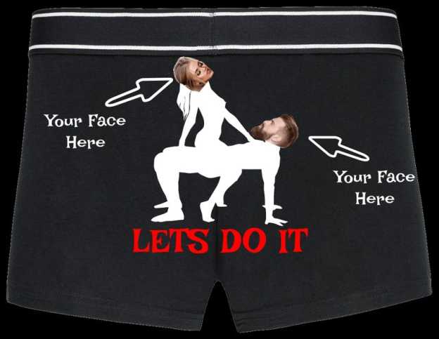 Personalised Funny Custom Face Boxer Shorts