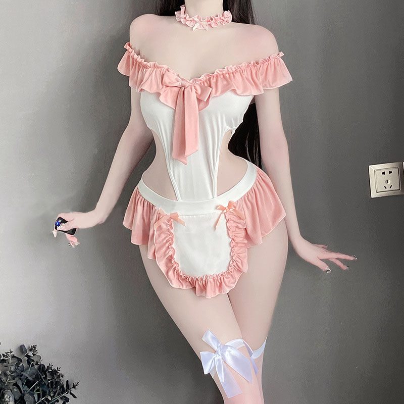 Personalized ruffled maid outfit