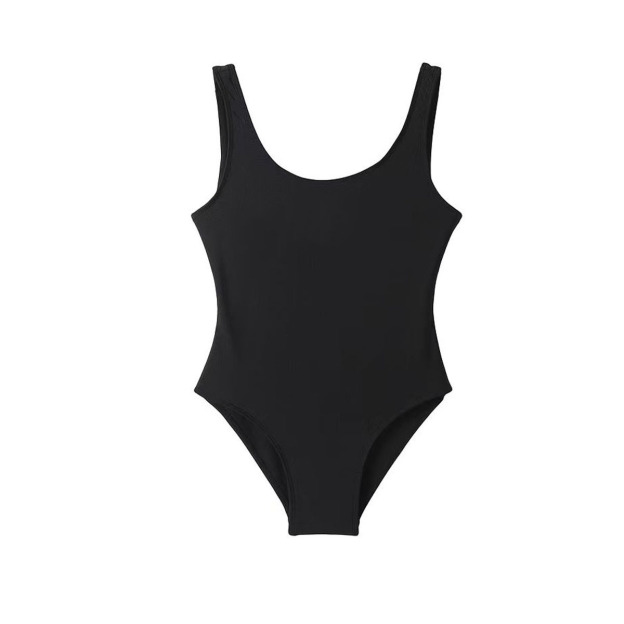 Personalized text bachelorette party swimsuit