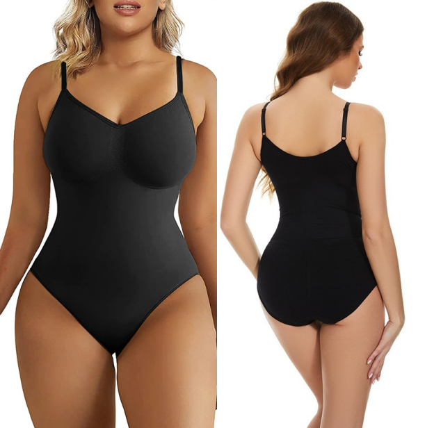 Customized text and photo suspender bodysuit