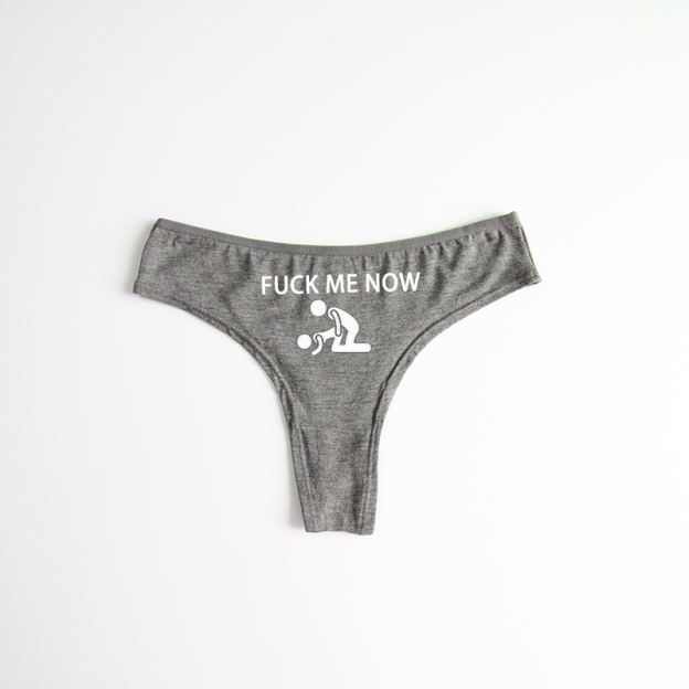 Personalized text pattern custom couple underwear gift