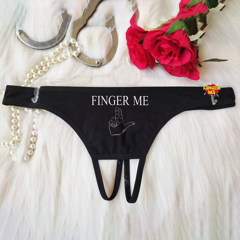 Custom Pattern-Open Crotch Thong