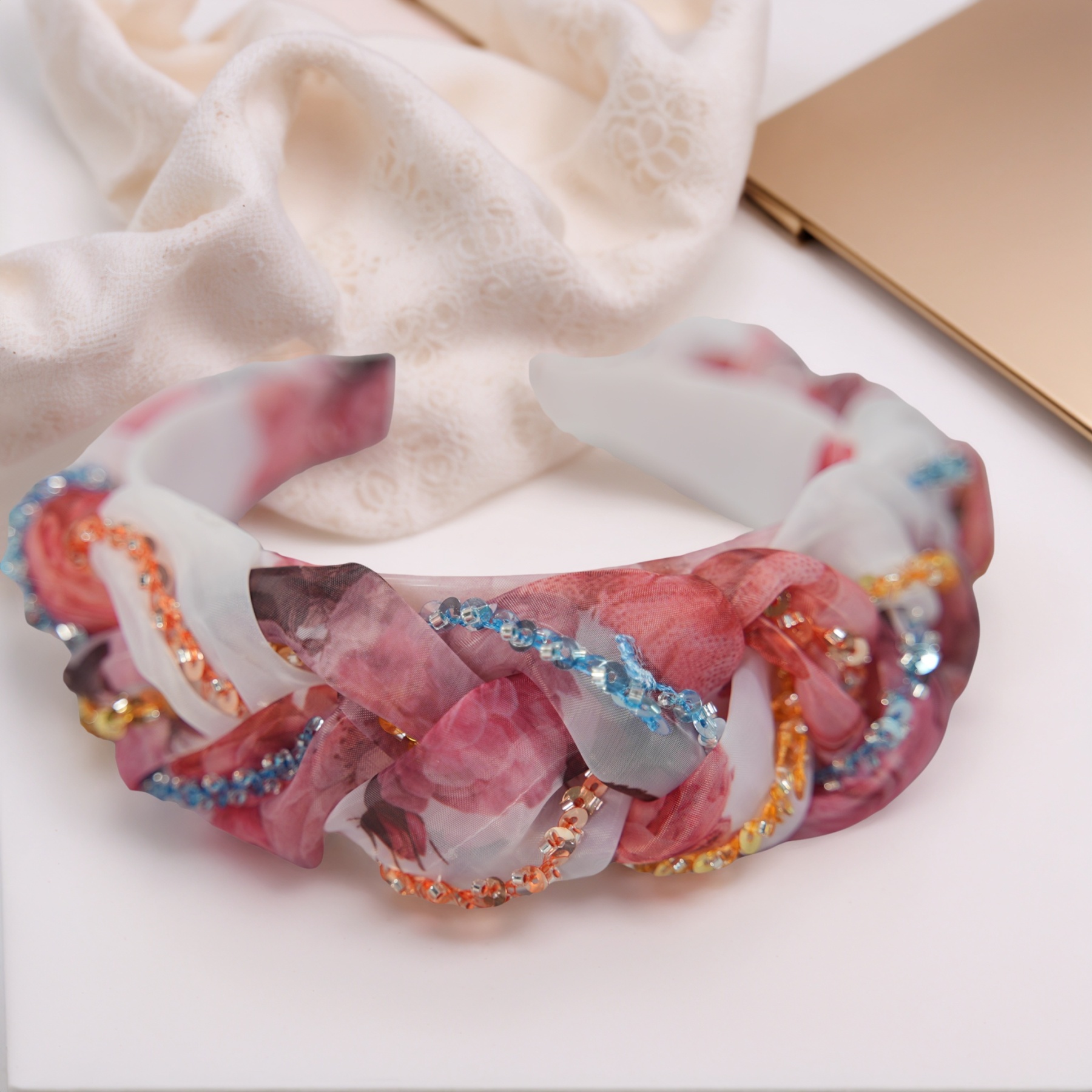 Super Fairy Sweet Braid Headband Retro Girl Mori Twist Braided Headband