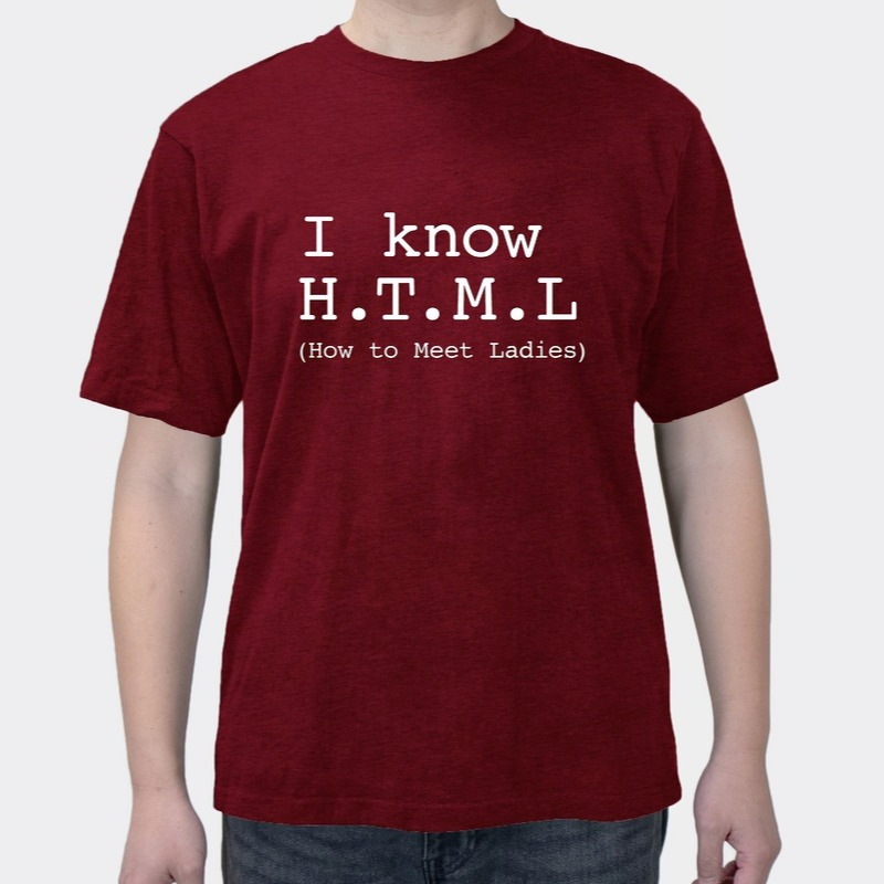 American drama Silicon Valley HTML programmer with the same fun summer short sleeves