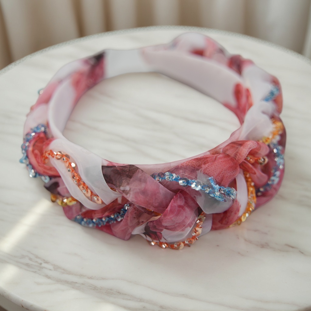 Super Fairy Sweet Braid Headband Retro Girl Mori Twist Braided Headband