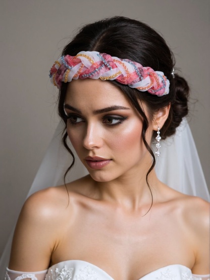 Super Fairy Sweet Braid Headband Retro Girl Mori Twist Braided Headband