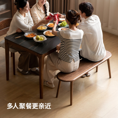 小淘家实木长条凳家用橡木条凳仙贝凳简约板凳原木长凳床尾凳