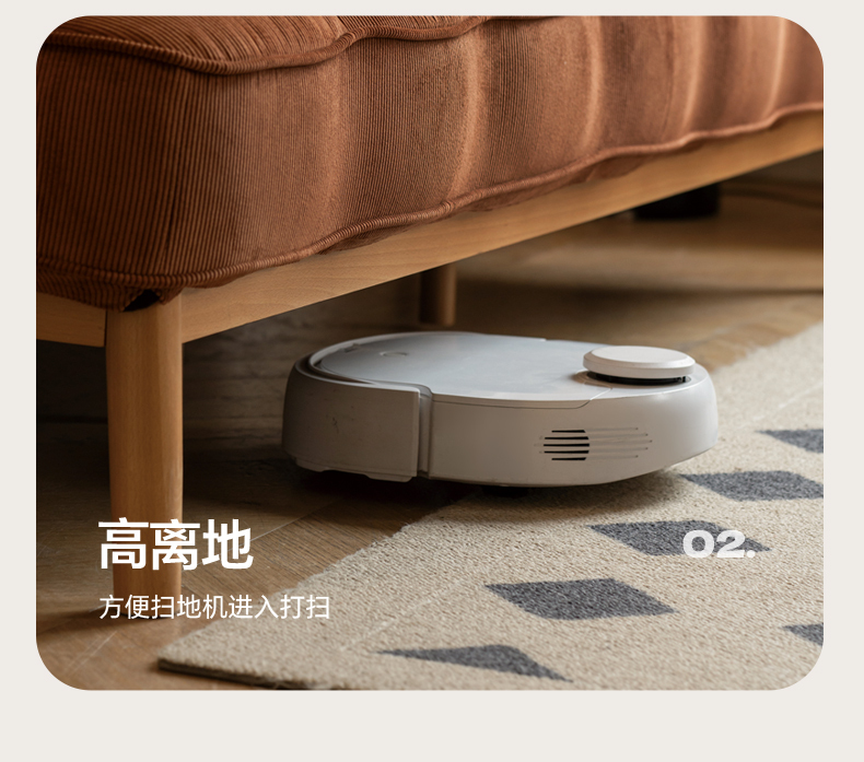 小淘家布艺沙发床客厅中古风伸缩两用沙发小户型家用双人沙发