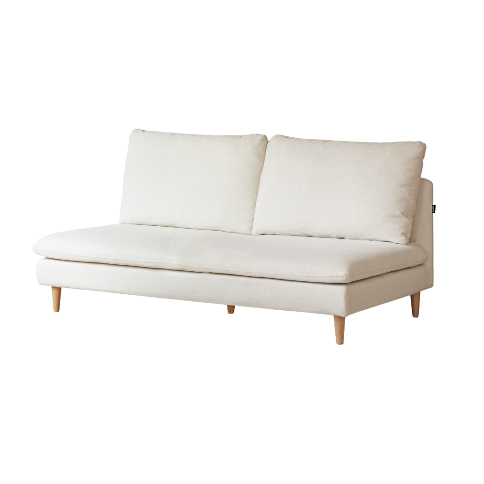 小淘家布艺沙发客厅无扶手沙发小户型双人位沙发阳台休闲小沙发