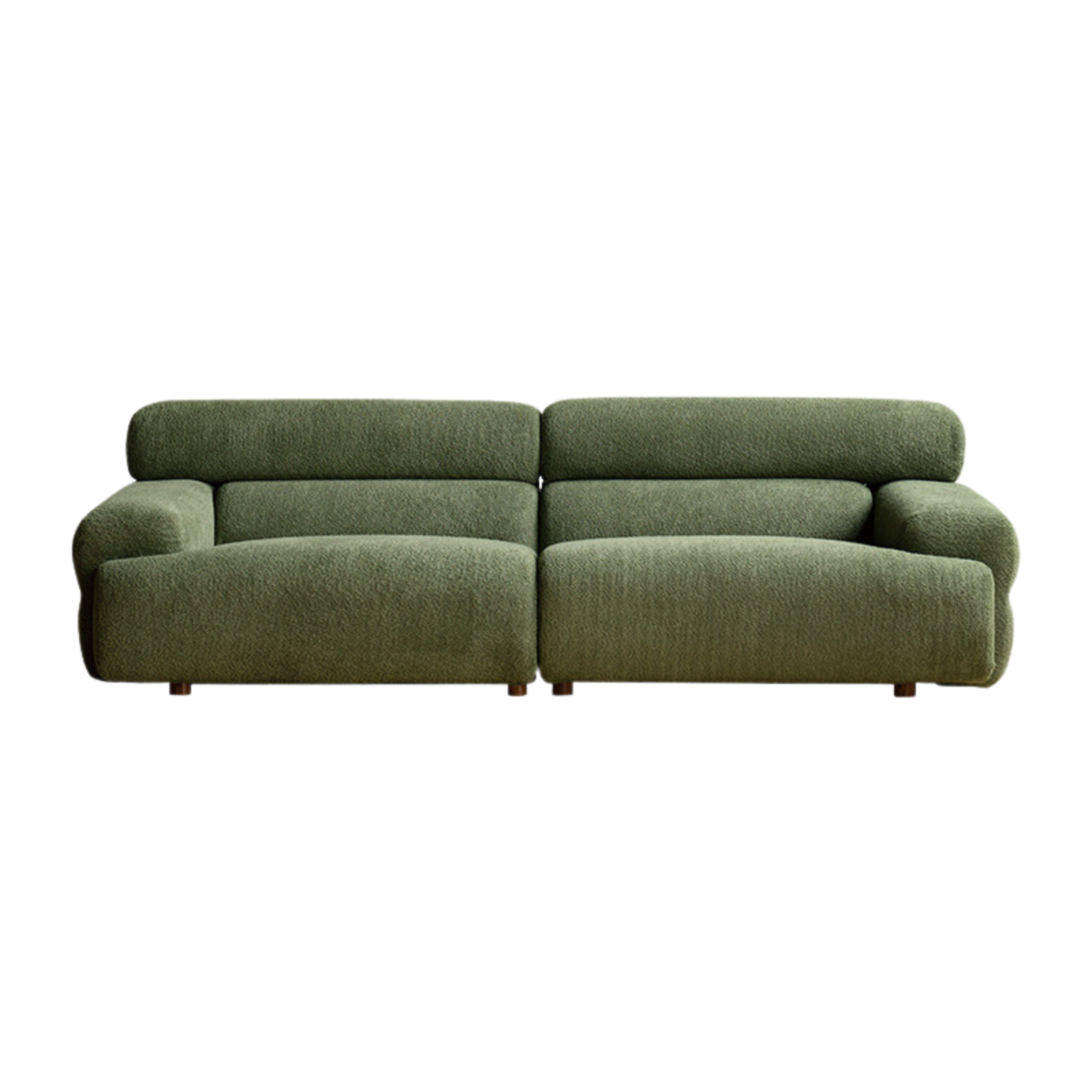 小淘家布艺沙发客厅复古直排沙发客厅小户型三人位模块布沙发