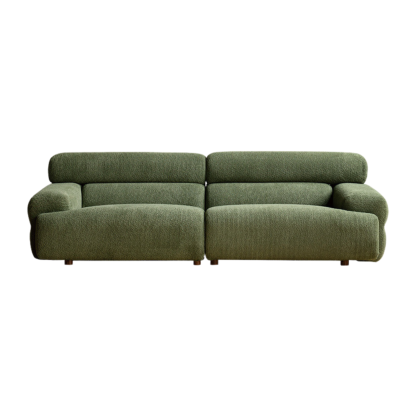 小淘家布艺沙发客厅复古直排沙发客厅小户型三人位模块布沙发