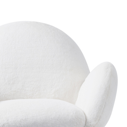 小淘家布艺单人沙发椅简约现代欧洲榉木休闲椅轻奢客厅靠背椅子