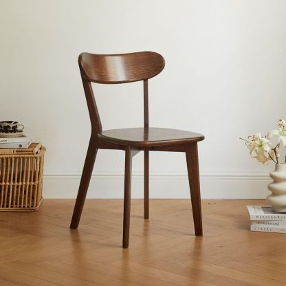 小淘家实木餐椅北欧橡木靠背椅家用休闲椅现代简约餐厅吃饭椅子