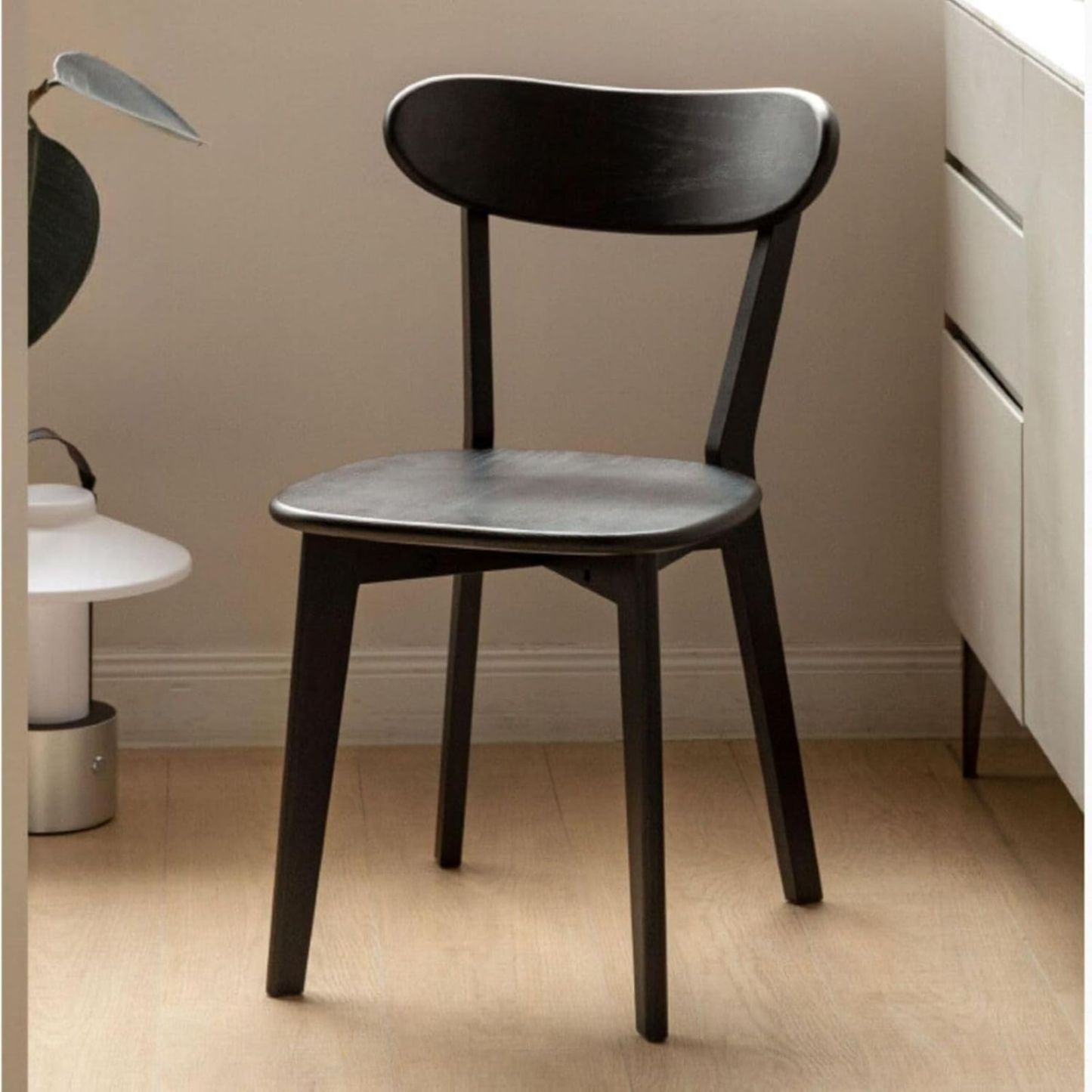 小淘家实木餐椅北欧橡木靠背椅家用休闲椅现代简约餐厅吃饭椅子