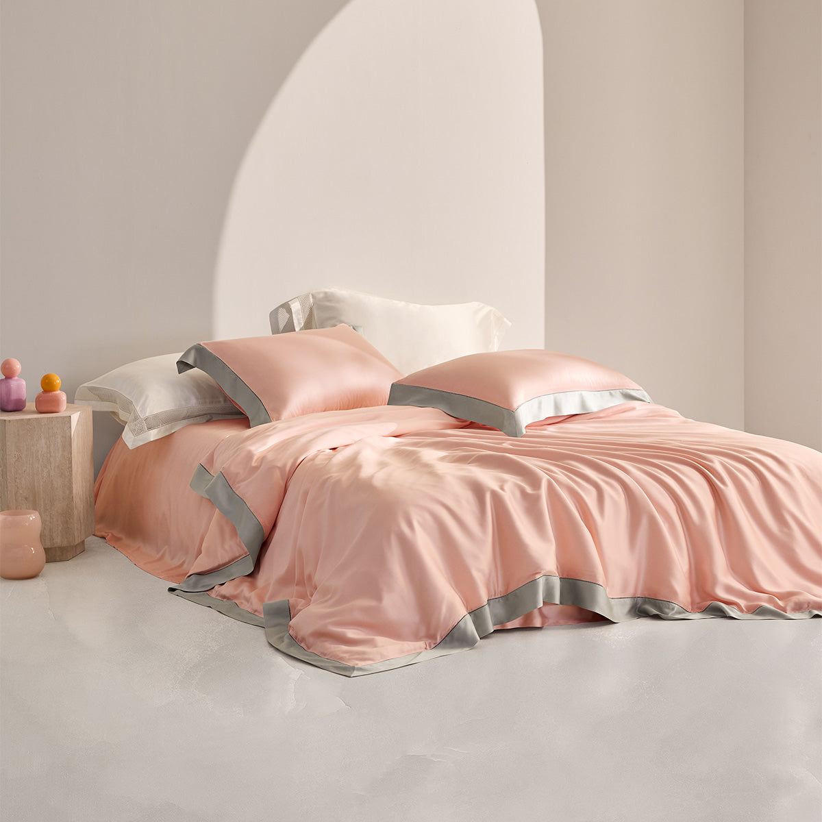 小淘家新品100支奥地利兰精天丝莱赛尔四件套床单被套床上用品