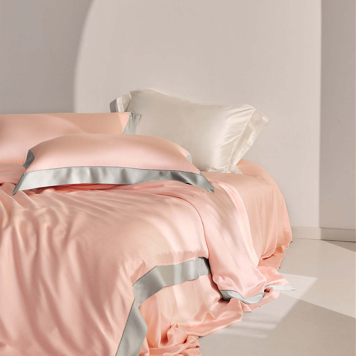 小淘家新品100支奥地利兰精天丝莱赛尔四件套床单被套床上用品