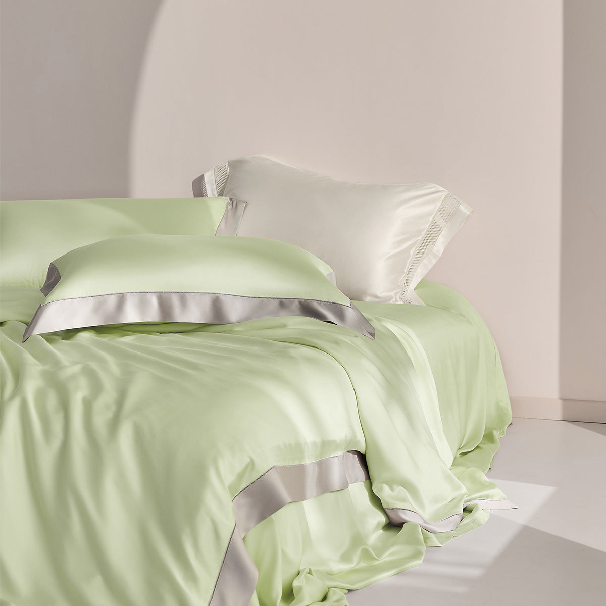 小淘家新品100支奥地利兰精天丝莱赛尔四件套床单被套床上用品