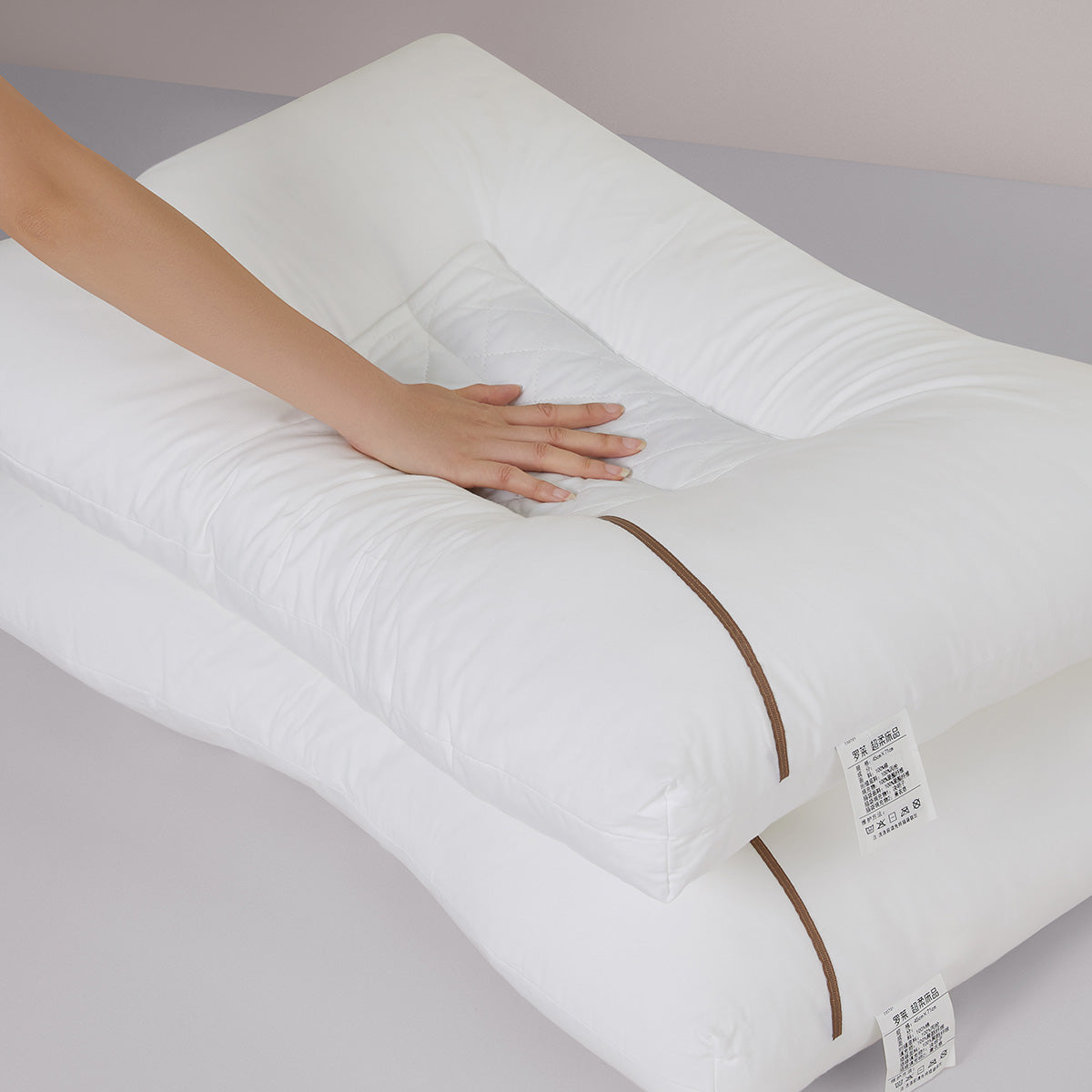 草本枕全棉枕头枕芯学生宿舍双人家用决明子薰衣草一对装