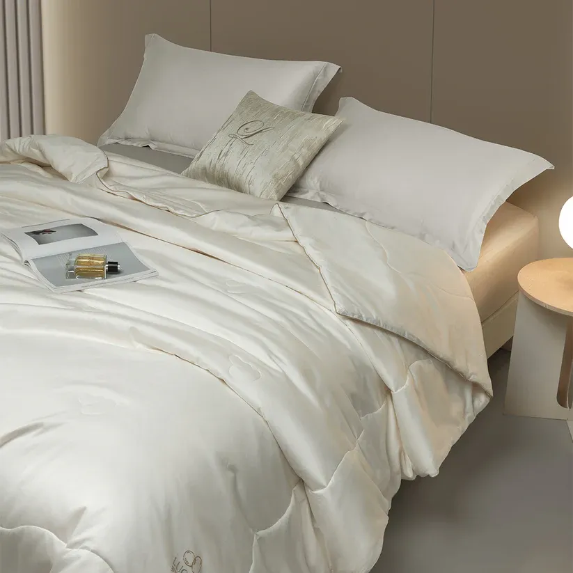 小淘家婴幼儿标准A级优质全棉大豆抗菌纤维被