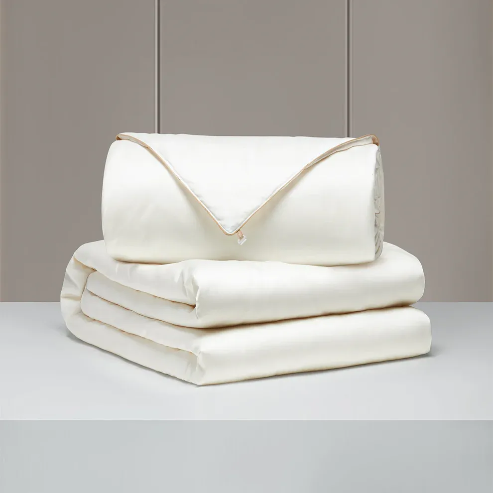 小淘家100桑蚕丝被子被芯加厚保暖冬被春秋被二合一被四季通用