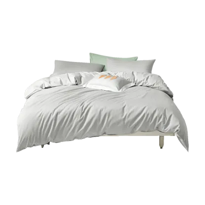 小淘家纯棉全棉学生宿舍单人被套被罩拆单件床笠床单60支贡缎