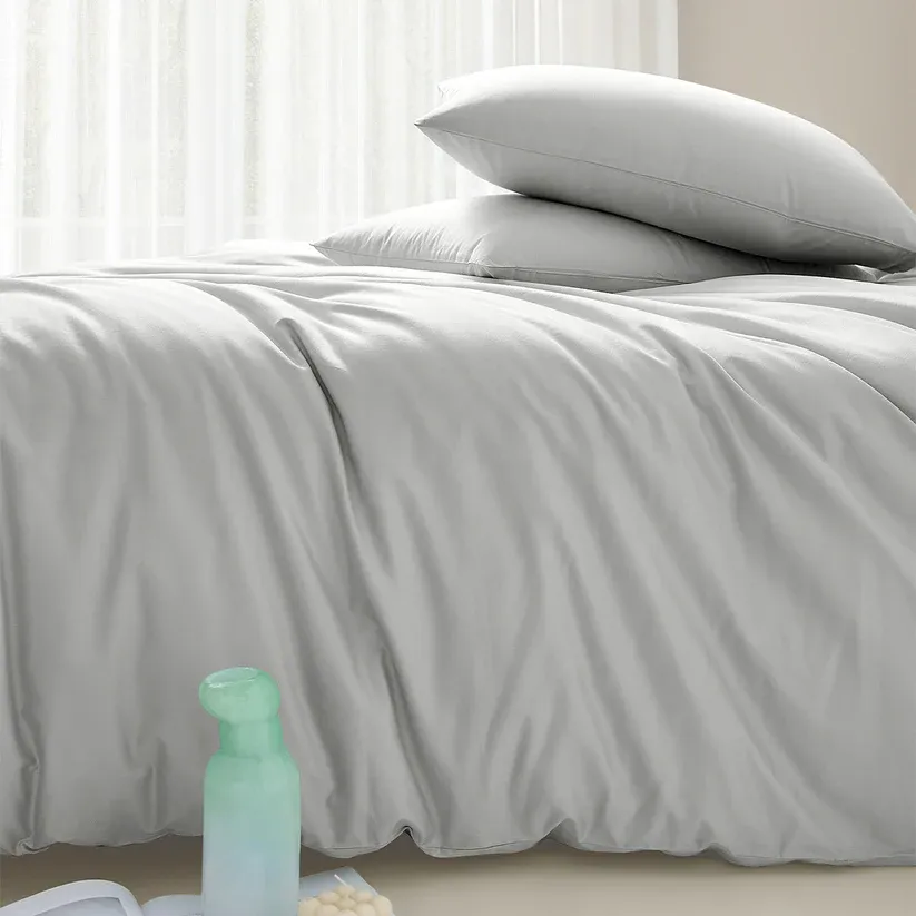 小淘家纯棉全棉学生宿舍单人被套被罩拆单件床笠床单60支贡缎