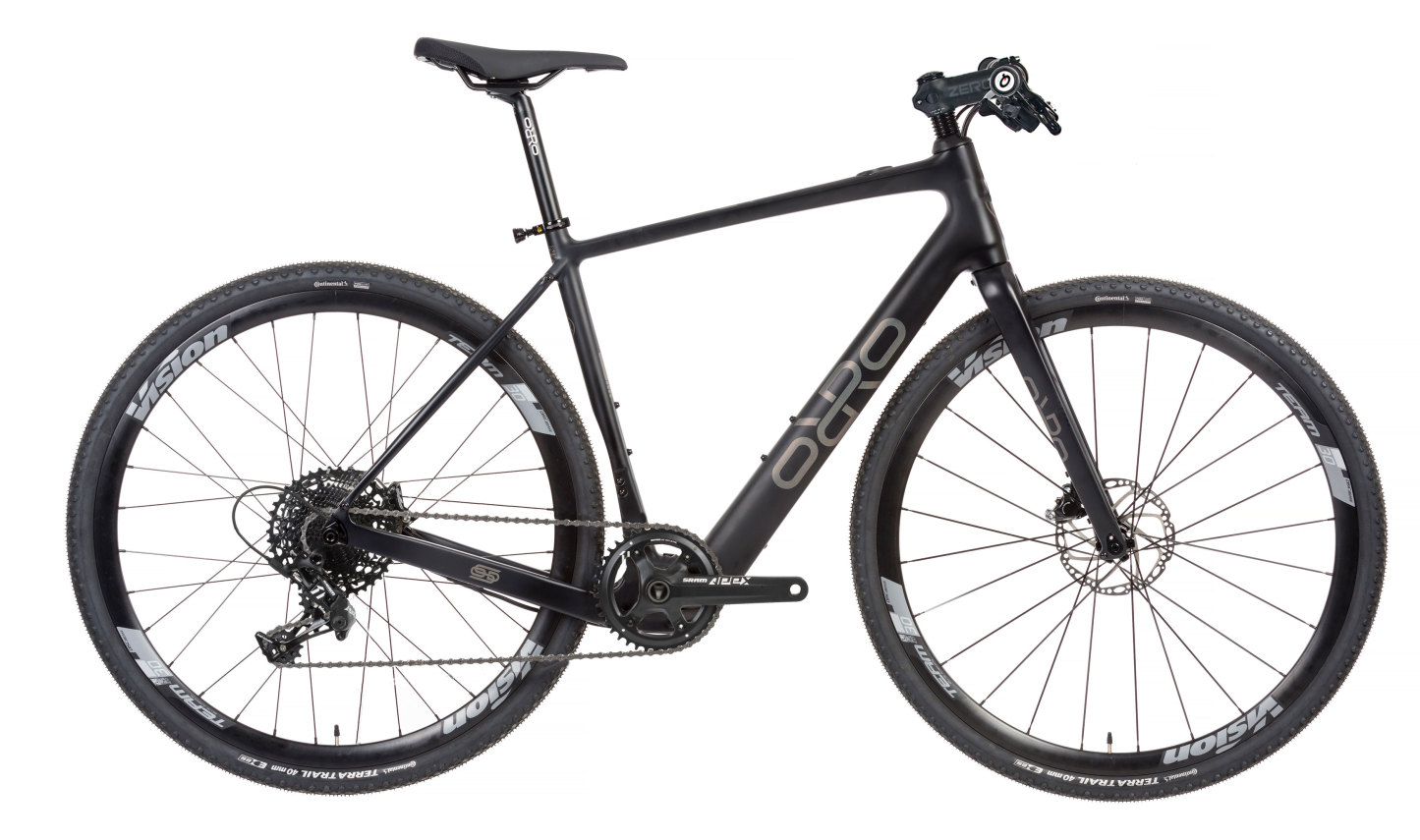 Orro Terra E Electric Flat Bar Carbon Gravel Bike with SRAM Apex 1