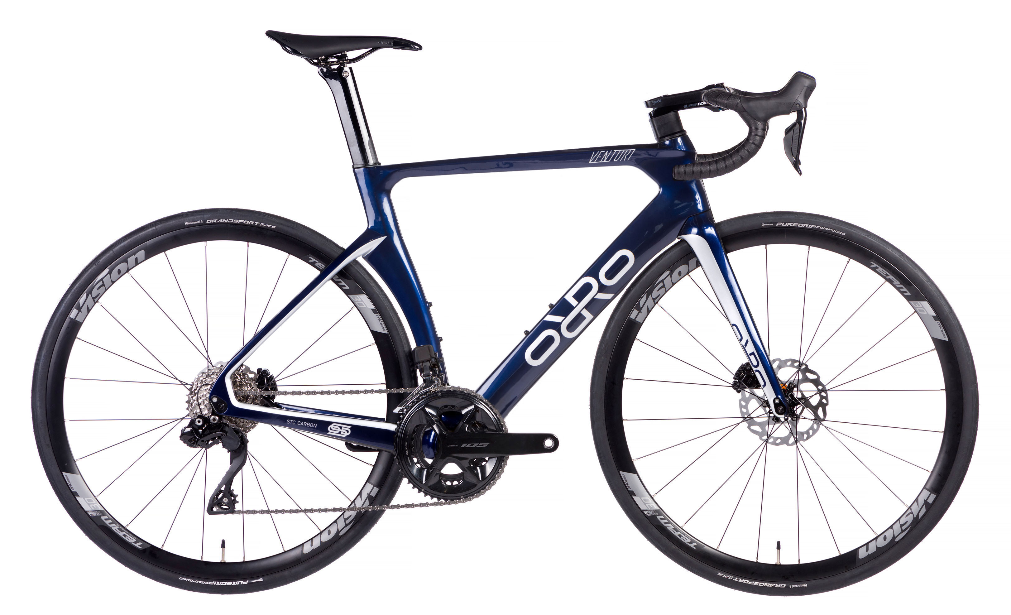 Venturi STC 105 Di2 Blue/Silver Bike