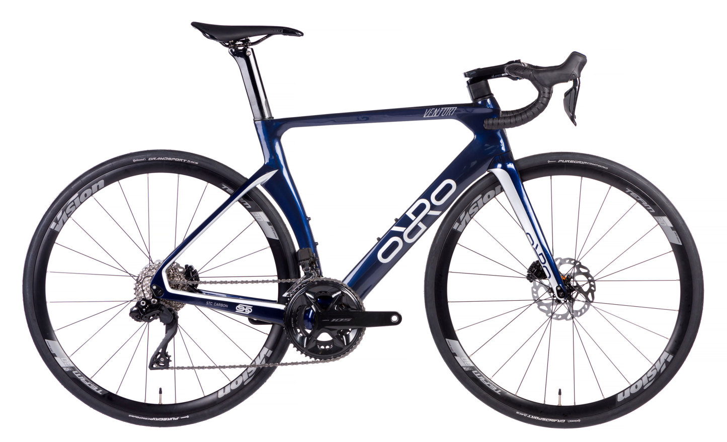 Venturi STC 105 Di2 Blue/Silver Bike