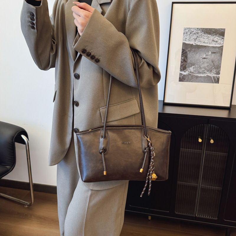 Fashion PU Shoulder Bag Solid Square Bag