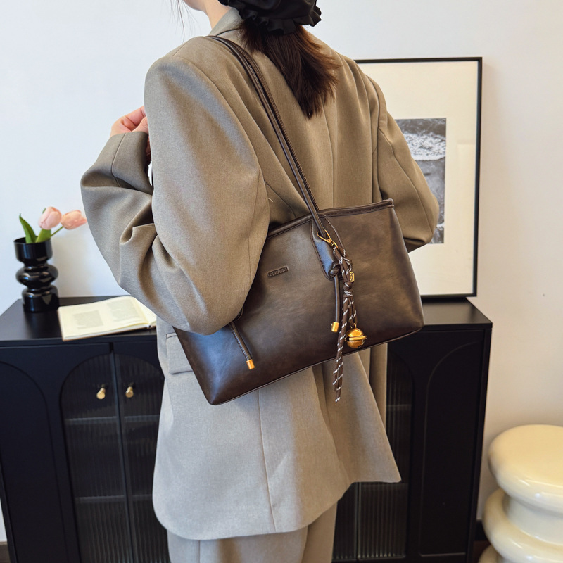 Fashion PU Shoulder Bag Solid Square Bag