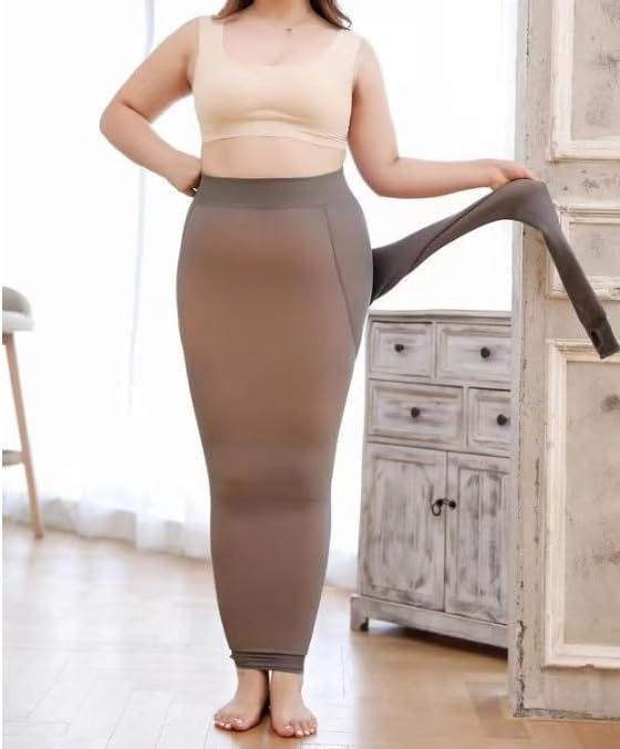 Cotton Chic Fur Tights Winter Warm Cozy Tights