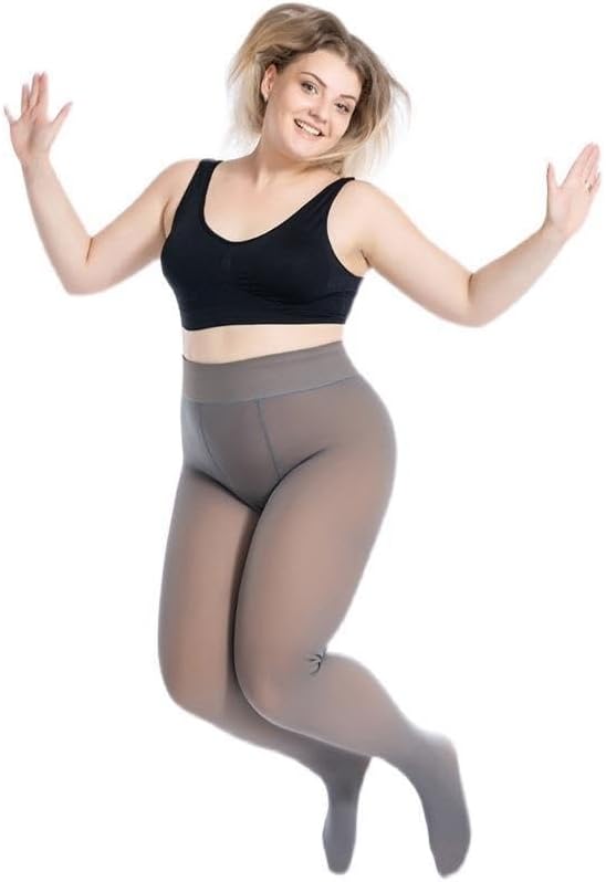 Cotton Chic Fur Tights Winter Warm Cozy Tights