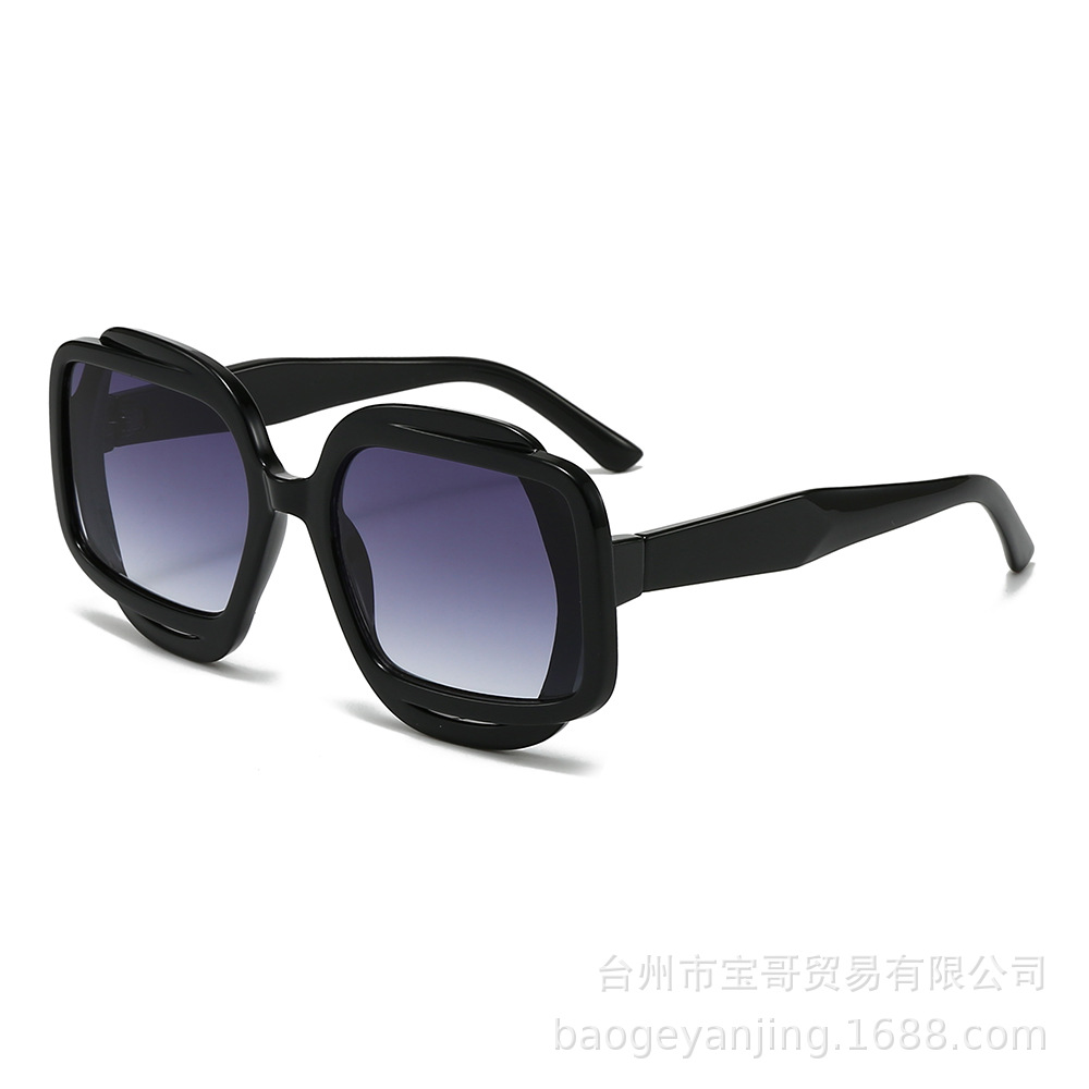 Unisex Vintage Y2K Style Tinted Lenses Modern Frames Sunglasses