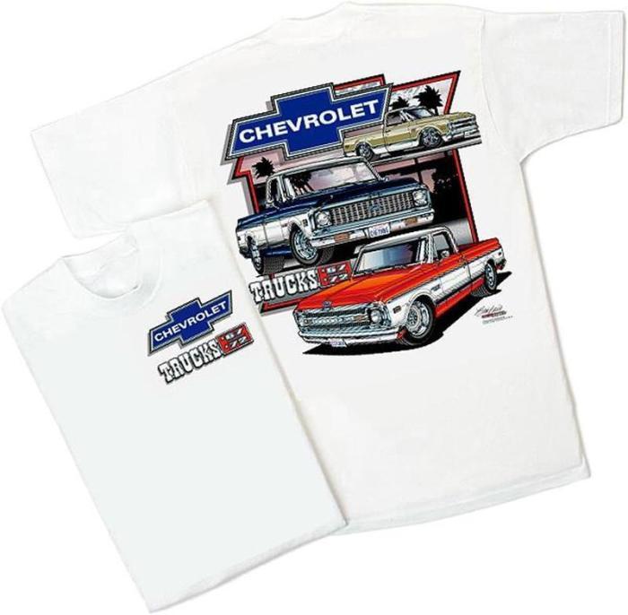 Chevrolet Trucks Printed Men's Oversized T-shirts